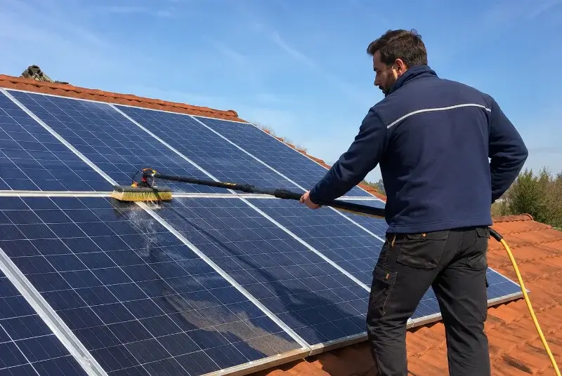 Nettoyage et entretien de panneaux solaires à Aussonne